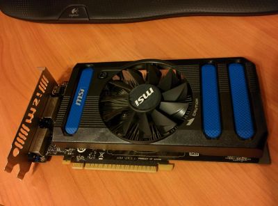 Лот: 4704911. Фото: 1. Видеокарта MSI GeForce GTX650... Видеокарты