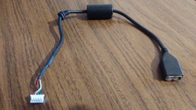 Лот: 16742456. Фото: 1. USB кабель вход для флешки автомагнитолы... Другое (автозвук)