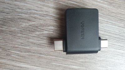 Лот: 17823921. Фото: 1. Адаптер Ugreen OTG 2-в-1 с Micro... Дата-кабели, переходники