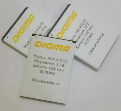 Лот: 10626907. Фото: 1. Digma VOX A10 3G Аккумулятор... Аккумуляторы
