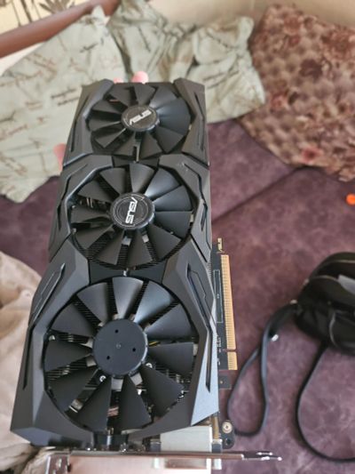 Лот: 25519690. Фото: 1. GTX 1060 Asus rog strix. Видеокарты