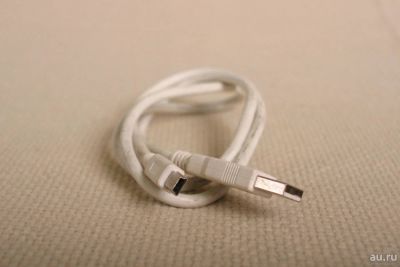 Лот: 8385984. Фото: 1. Шнур белый USB - microUSB 0,8... Кабели