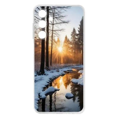 Лот: 25134856. Фото: 1. Чехол Krutoff Clear Case "Весна... Чехлы, бамперы