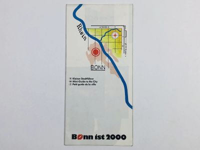 Лот: 23281120. Фото: 1. Bonn. Mini-Guide to the City... Карты и путеводители