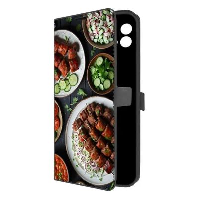 Лот: 25542431. Фото: 1. Чехол Krutoff Eco Book "Застолье... Чехлы, бамперы