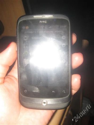 Лот: 1726172. Фото: 1. HTC Wildfire A3333 Brown. продажа... Смартфоны