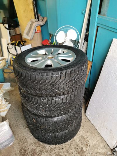 Лот: 18154659. Фото: 1. Колеса Goodyear 225/60/17 диски... Шины на дисках
