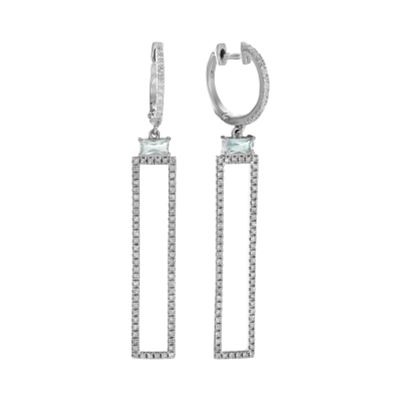 Лот: 23799645. Фото: 1. Серьги из золота с топазами и... Серьги, каффы