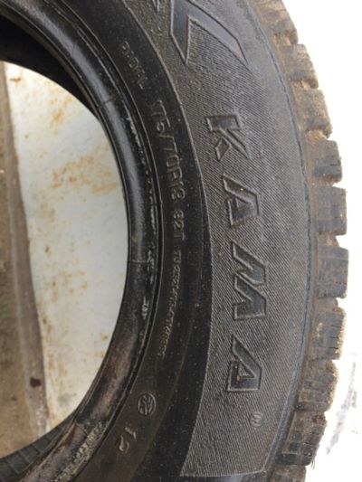 Лот: 9691640. Фото: 1. Кама 175/70R13 (505). Шины