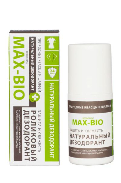 Лот: 8578230. Фото: 1. Дезодорант MAX-BIO «Защита и свежесть... Уход за телом