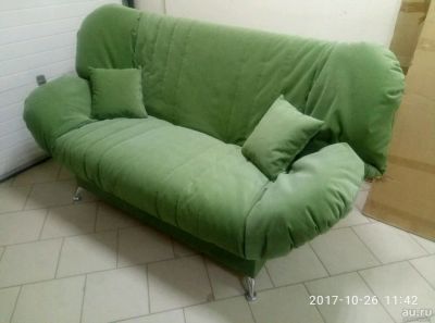 Лот: 7916519. Фото: 1. Диван кляк "Глория" зеленый. Диваны