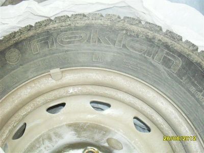 Лот: 2058554. Фото: 1. Nokian Hakkapelita 185.70.14". Шины на дисках