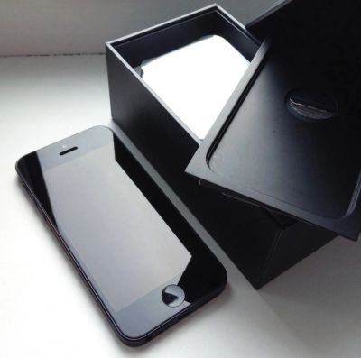 Лот: 5430933. Фото: 1. iPhone 5 16Gb Black Состояние... Смартфоны