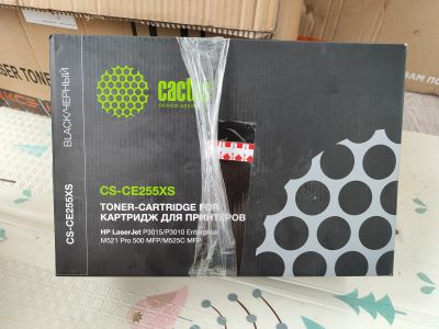 Лот: 22993178. Фото: 1. Картридж HP Cactus CE255XS. Картриджи, расходные материалы