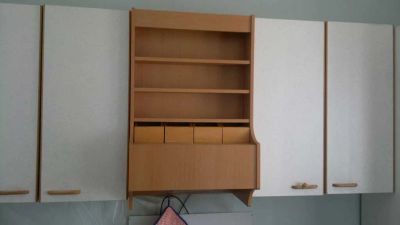 Лот: 7719205. Фото: 1. Шкафчики кухонные + вытяжка. Шкафчики и стеллажи