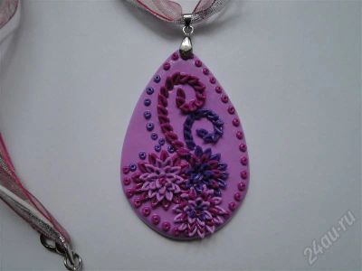 Лот: 345647. Фото: 1. Изделия из полимерной глины колье... Колье