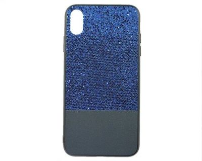 Лот: 20888219. Фото: 1. Чехол iPhone XS Max Bling (синий... Чехлы, бамперы