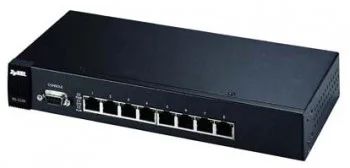 Лот: 4596782. Фото: 1. Коммутатор ZyXEL ES-2108-G 8-port... Маршрутизаторы (роутеры)