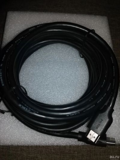 Лот: 17162793. Фото: 1. Кабель HDMI-HDMI 5 метров. Шнуры, кабели, разъёмы