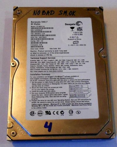 Лот: 9257897. Фото: 1. Жесткий диск Seagate № 2. Жёсткие диски (HDD)