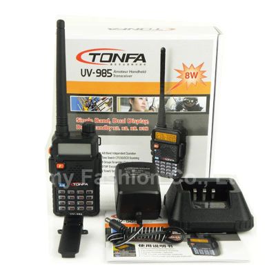 Лот: 3528851. Фото: 1. 2 шт. Рация Tonfa UV-985 (8W VHF... Рации, радиостанции