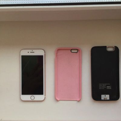 Лот: 10737896. Фото: 1. Iphone 6s 32gb rose gold. Смартфоны