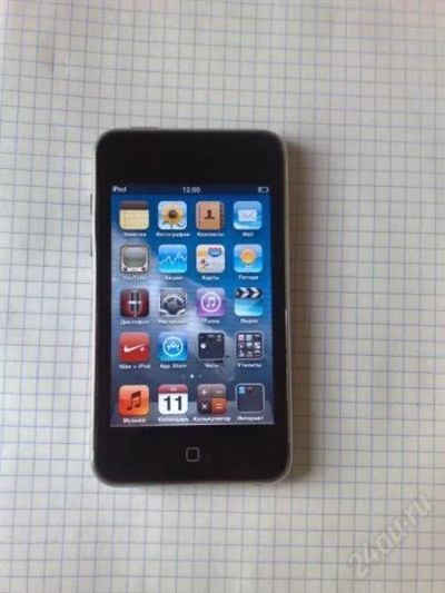 Лот: 915096. Фото: 1. Apple Ipod Touch 3 64 GB(Обмен... Плееры