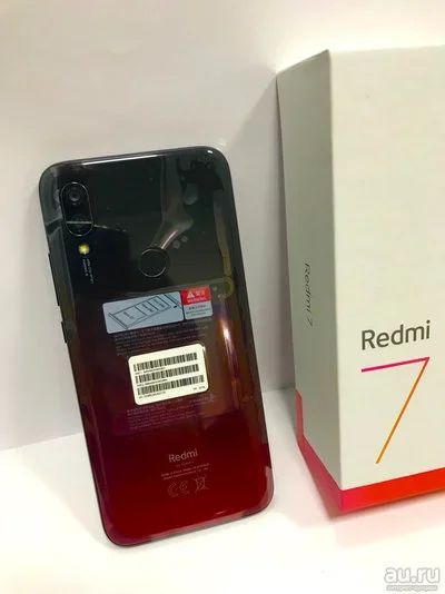 Лот: 13596935. Фото: 1. Xiaomi Redmi 7 Lunar Red 32GB... Смартфоны