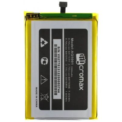 Лот: 11889168. Фото: 1. Аккумулятор АКБ для Micromax Canvas... Батарейки, аккумуляторы, элементы питания