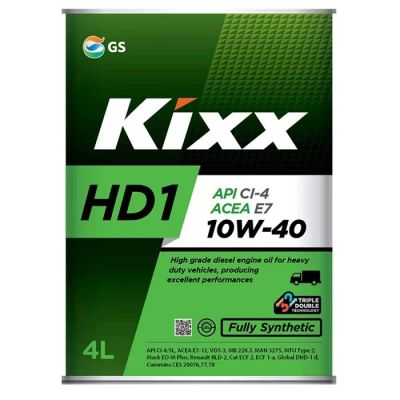 Лот: 16160404. Фото: 1. Масло KIXX D1 HD1 CI-4 10w40 4л... Масла, жидкости