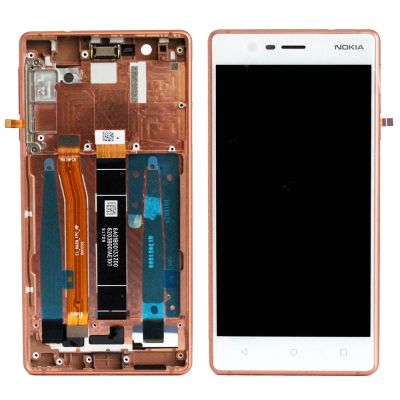 Лот: 14402724. Фото: 1. Дисплей для Nokia 3 модуль Бронзовый... Дисплеи, дисплейные модули, тачскрины