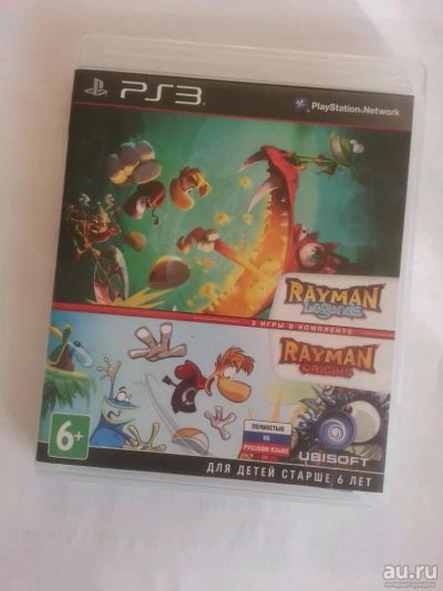 Лот: 9950365. Фото: 1. Rayman Origins/Legends rus PS3. Игры для консолей