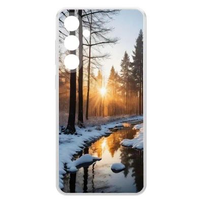 Лот: 25134963. Фото: 1. Чехол Krutoff Clear Case "Весна... Чехлы, бамперы
