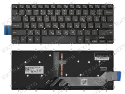 Лот: 25672899. Фото: 1. Клавиатура Dell Vostro 5370 черная... Клавиатуры для ноутбуков