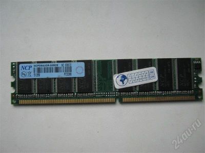 Лот: 530597. Фото: 1. DDR NCP 512 Mb PC-3200. Оперативная память