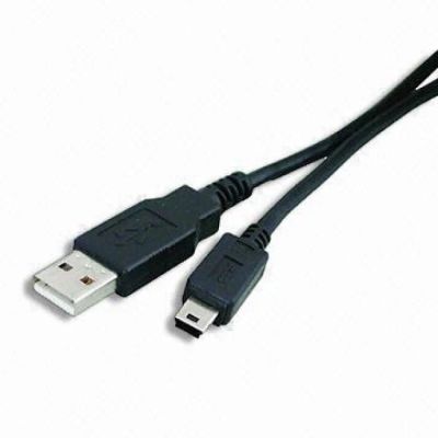 Лот: 4451613. Фото: 1. Кабель USB 2.0 - miniUSB 5 pin... Дата-кабели, переходники