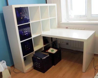 Лот: 7305866. Фото: 1. Стол, комбинация IKEA. Полки, стеллажи, этажерки