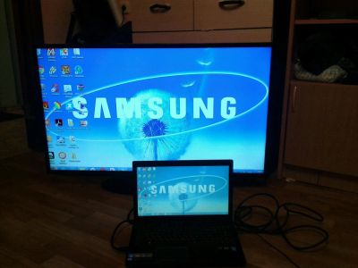 Лот: 8607266. Фото: 1. Огромный ЖК-телевизор Samsung... Телевизоры