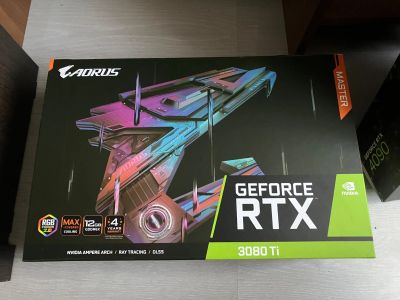Лот: 20335326. Фото: 1. Rtx 3080 ti aorus master. Видеокарты