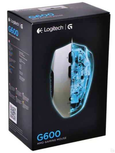 Лот: 12232386. Фото: 1. Игровая мышь Logitech G600 MMO... Клавиатуры и мыши