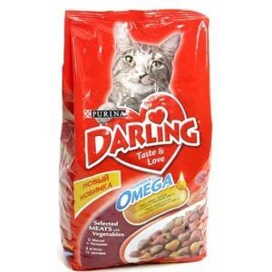 Лот: 8199288. Фото: 1. Darling (Дарлинг) для кошек Сухой... Корма