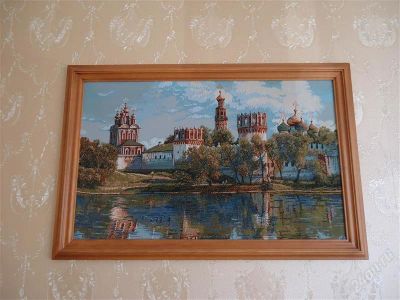 Лот: 955849. Фото: 1. Отличная картина ( вышивка). Произведения