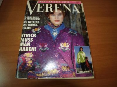 Лот: 3488953. Фото: 1. Журнал для тех, кто вяжет Verena... Красота и мода