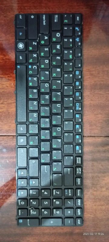 Лот: 17237227. Фото: 1. Клавиатура для ноутбука Asus A52... Клавиатуры для ноутбуков