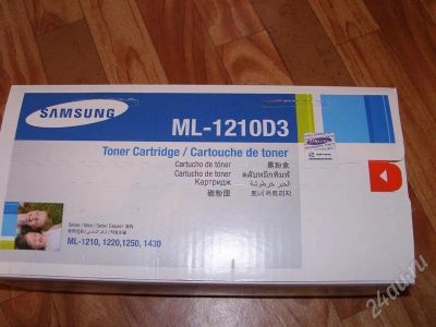 Лот: 679066. Фото: 1. оригинальный картридж SAMSUNG... Картриджи, расходные материалы