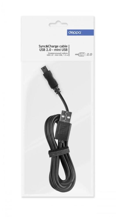 Лот: 4754069. Фото: 1. USB 2.0 Data Cable Deppa mini... Дата-кабели, переходники