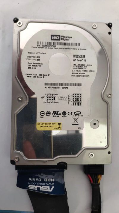 Лот: 16532292. Фото: 1. Жесткий диск Western Digital Модель... Жёсткие диски