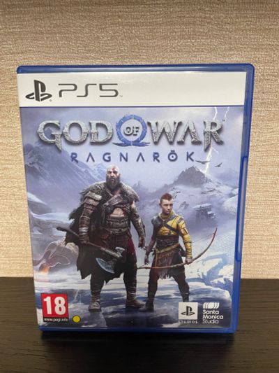 Лот: 22159769. Фото: 1. God of War Ragnarok диск PS5 русская... Игры для консолей