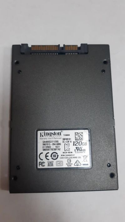 Лот: 23709149. Фото: 1. SSD 120 GB Kingston. Жёсткие диски