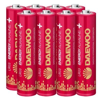 Лот: 24783138. Фото: 1. Батарейки Daewoo Energy Alkaline... Батарейки, аккумуляторы, элементы питания